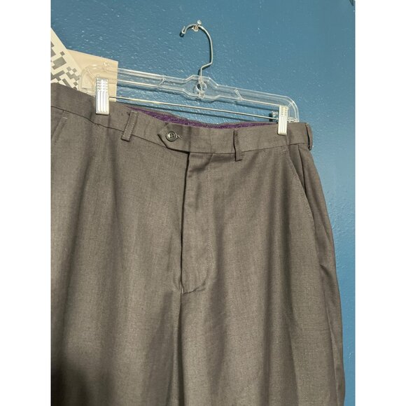 Vinci Mens Flat Front Dress Pants - Picture 2 of 8
